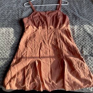 Peachy dress